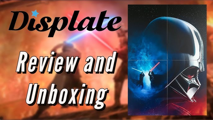 Displate Medium and Large Metal Poster Unboxing & Review