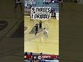What's the most threes you've made in a game?