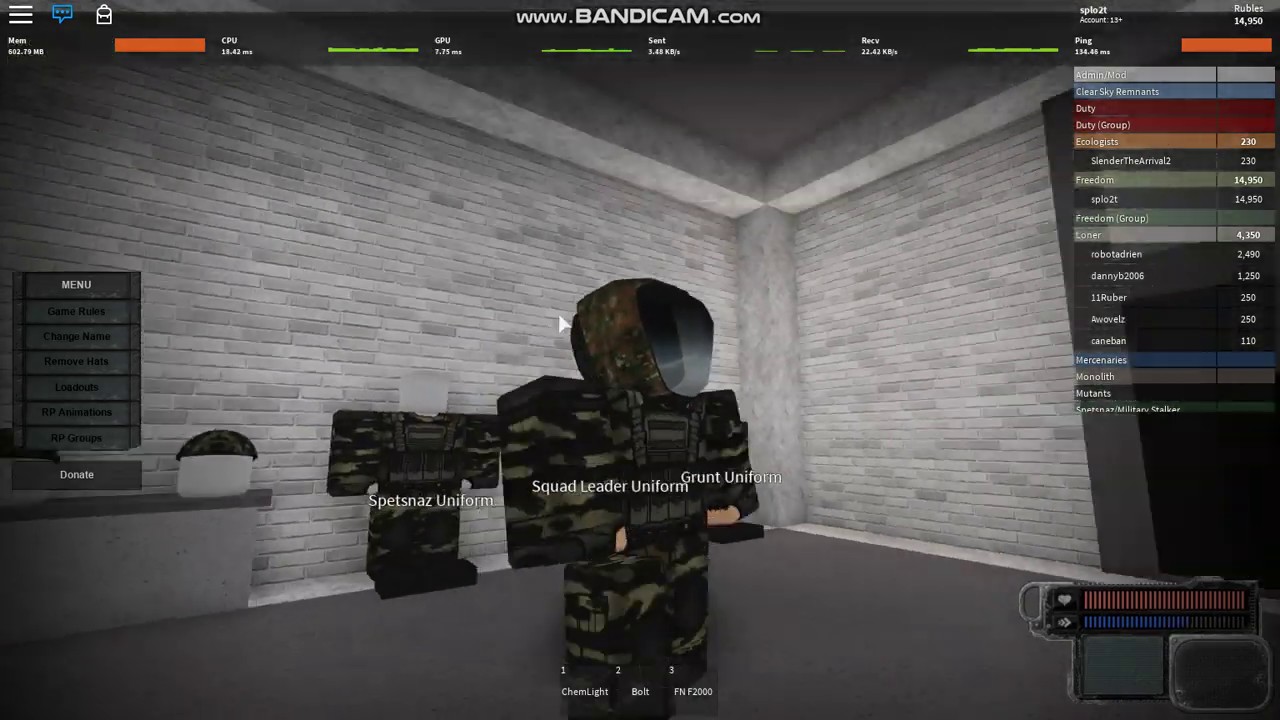 Сталкер роблокс карта