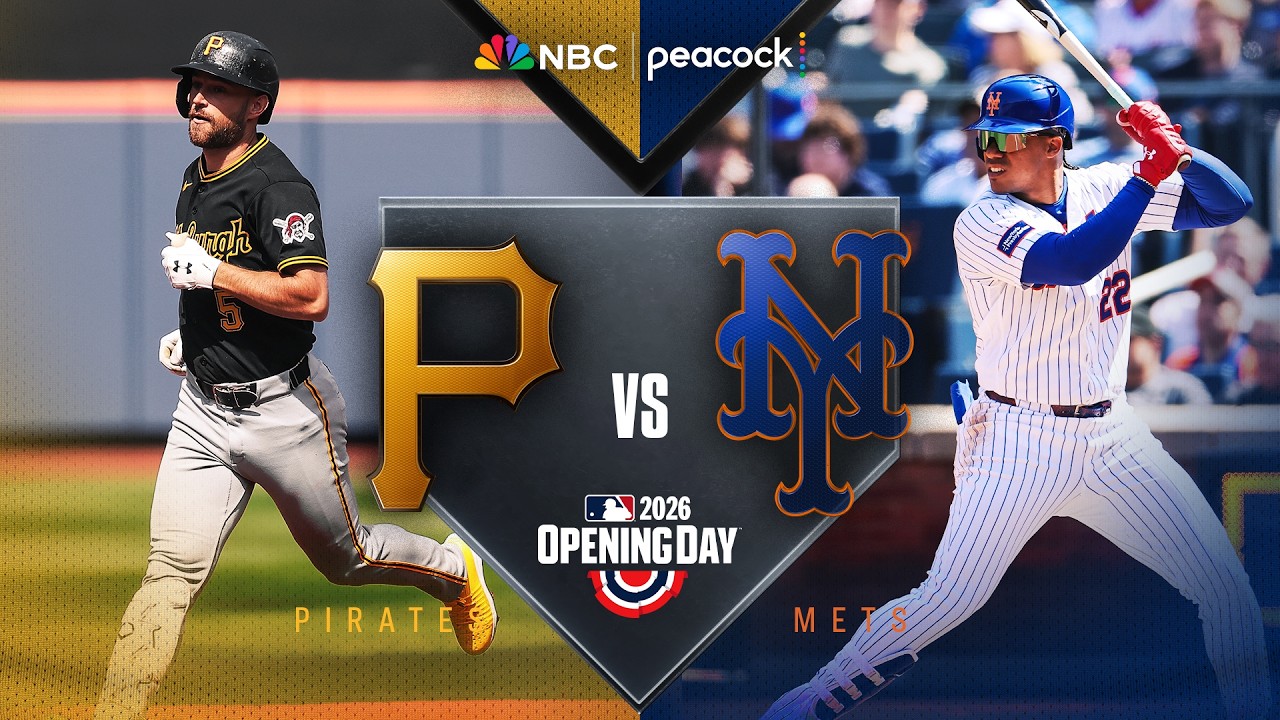 Pittsburgh Pirates vs. New York Mets | OPENING DAY HIGHLIGHTS | 3