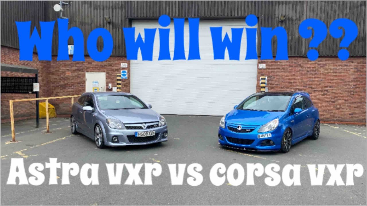 Astra vxr vs Corsa vxr (feat mastersmods) part 1