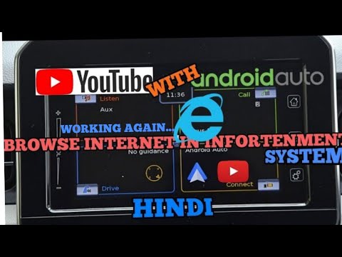 [working again]YouTube and Internet through Android auto on any car [Fix] [Hindi]......