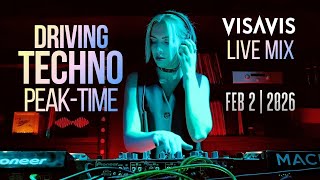 Download Lagu LIVE: Peak-Time Techno DJ Set 2026 | Visavis DJ | Feb 2  #Shorts MP3
