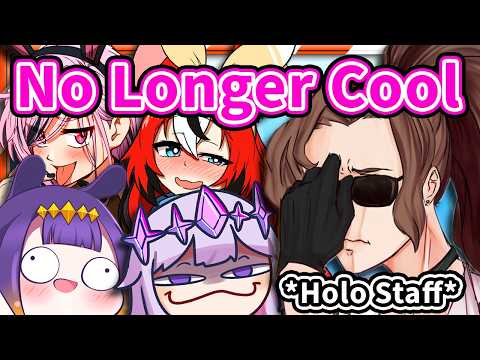 HoloEN Girls Lost Their Cool Status In Front of HoloStaff 【HololiveEN】