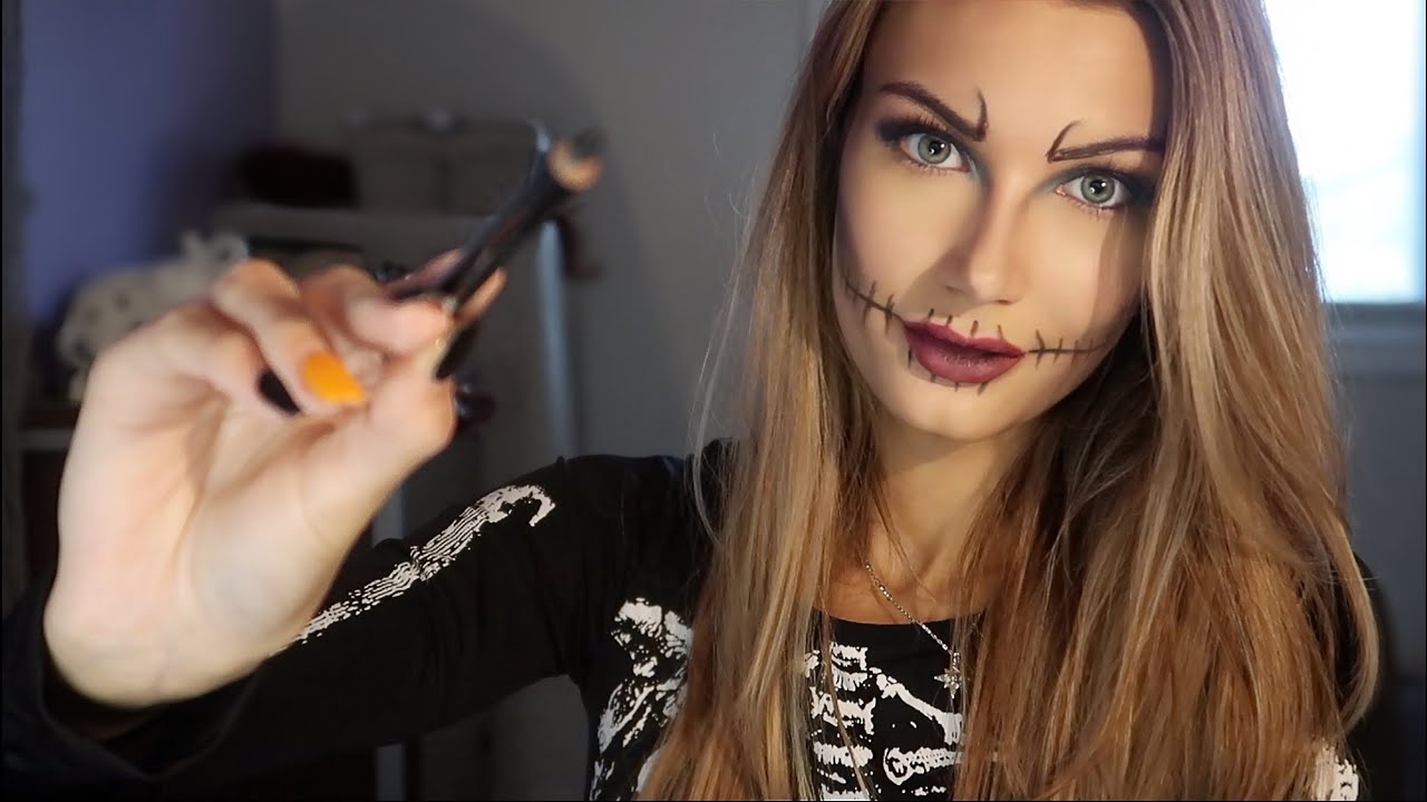 ASMR ? Doing Your Halloween Makeup Role Play