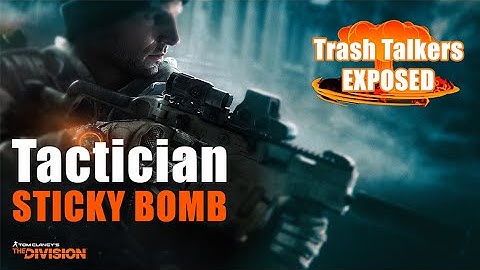 The Division | STICKY BOMB Beast | How to kill 6 Sentry trash talkers in one shot | DZ PS4