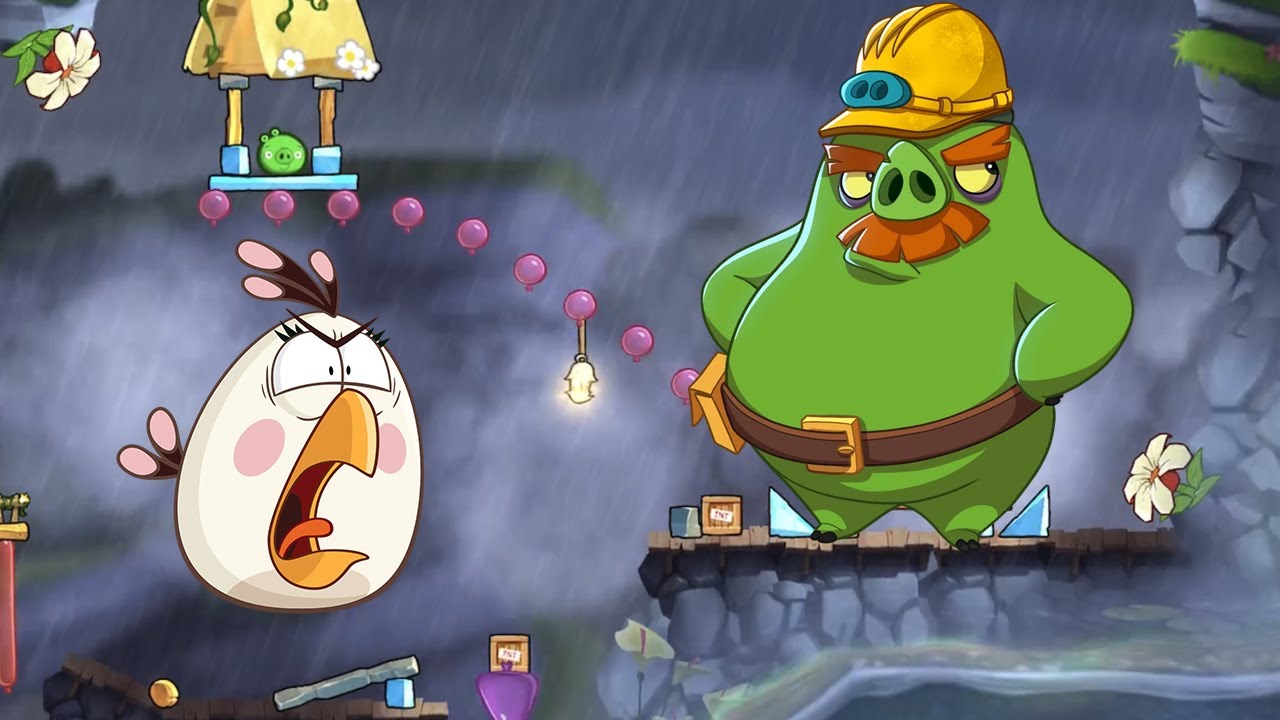 ANGRY BIRDS 2 BOSS FOREMAN PIG - BOMB’S BLAST DAILY CHALLENGE (SEP/2/