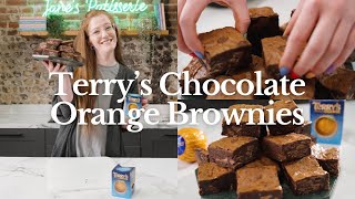 How to make Terry’s Chocolate Orange Brownies | Jane’s Patisserie
