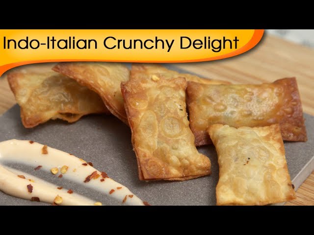 Indo-Italian Crunchy Delight | Party Starter Recipe By Ruchi Bharani | Rajshri Food