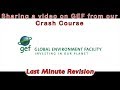 Revising global environment facility  prelims 2019