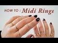 How To Style And Size Midi Knuckle Rings | Everything You Need To Know