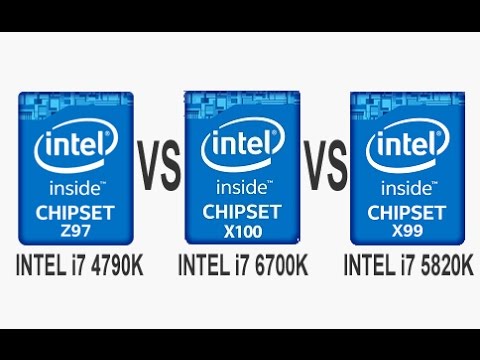 Intel i7 5820K vs Intel i7 4790K - BENCHMARKS / TESTS REVIEW AND COMPARISON  / - YouTube