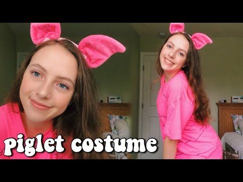 Video: How To Make A Piglet Costume