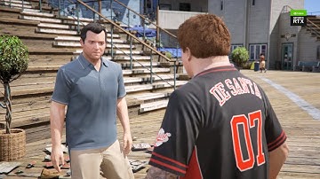 GTA V Enhanced Full Raytracing Gamplay  | Graphic Mod CoreFx | part 1 |  2k