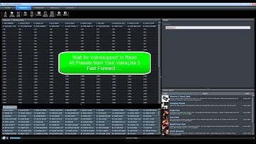 VoiceLive3 VoiceLive2 Factory Bank VoiceSupport