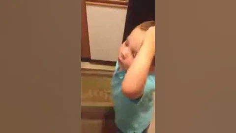 3 year old nephew "I cant Shhhhh!! I cant Shhhh!!!"