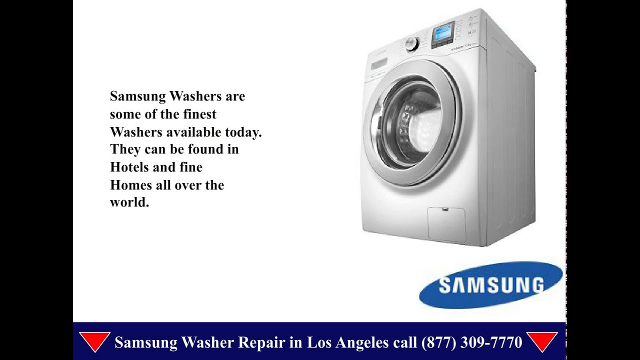 Samsung Washer Repair Los Angeles YouTube