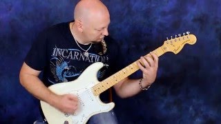 Intro solo from Yngwie Malmsteen lesson pack - Chris Brooks