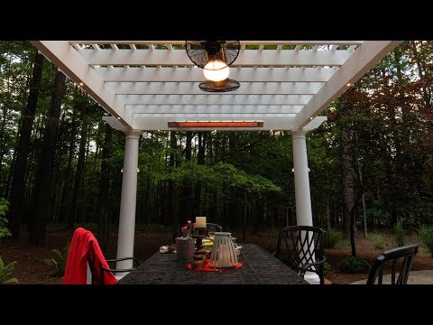 Adding Infrared Heaters to Your Outdoor Structure Or Pergola