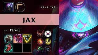 Jax Top vs Nasus - KR Grandmaster Patch 26.17