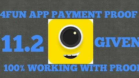 Payment Proof of 4fun app | Given 11.2 | By Konan Saifi