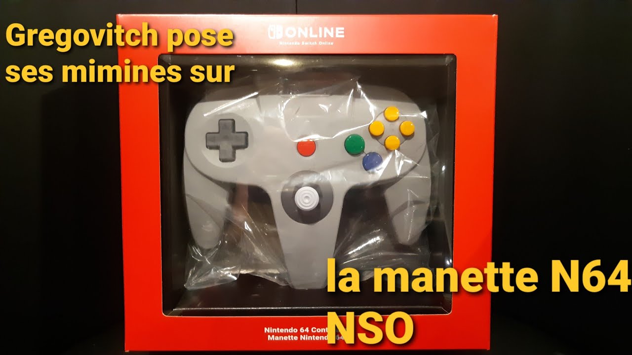 Manette N64 NSO officielle, le test ! 