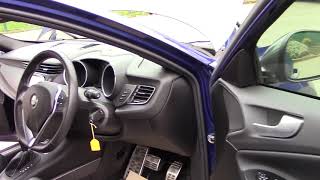 BLUE ALFA ROMEO GIULIETTA WITH ASCARI PERFORMANCE MODIFICATIONS FOR SALE + EXHAUST SOUND