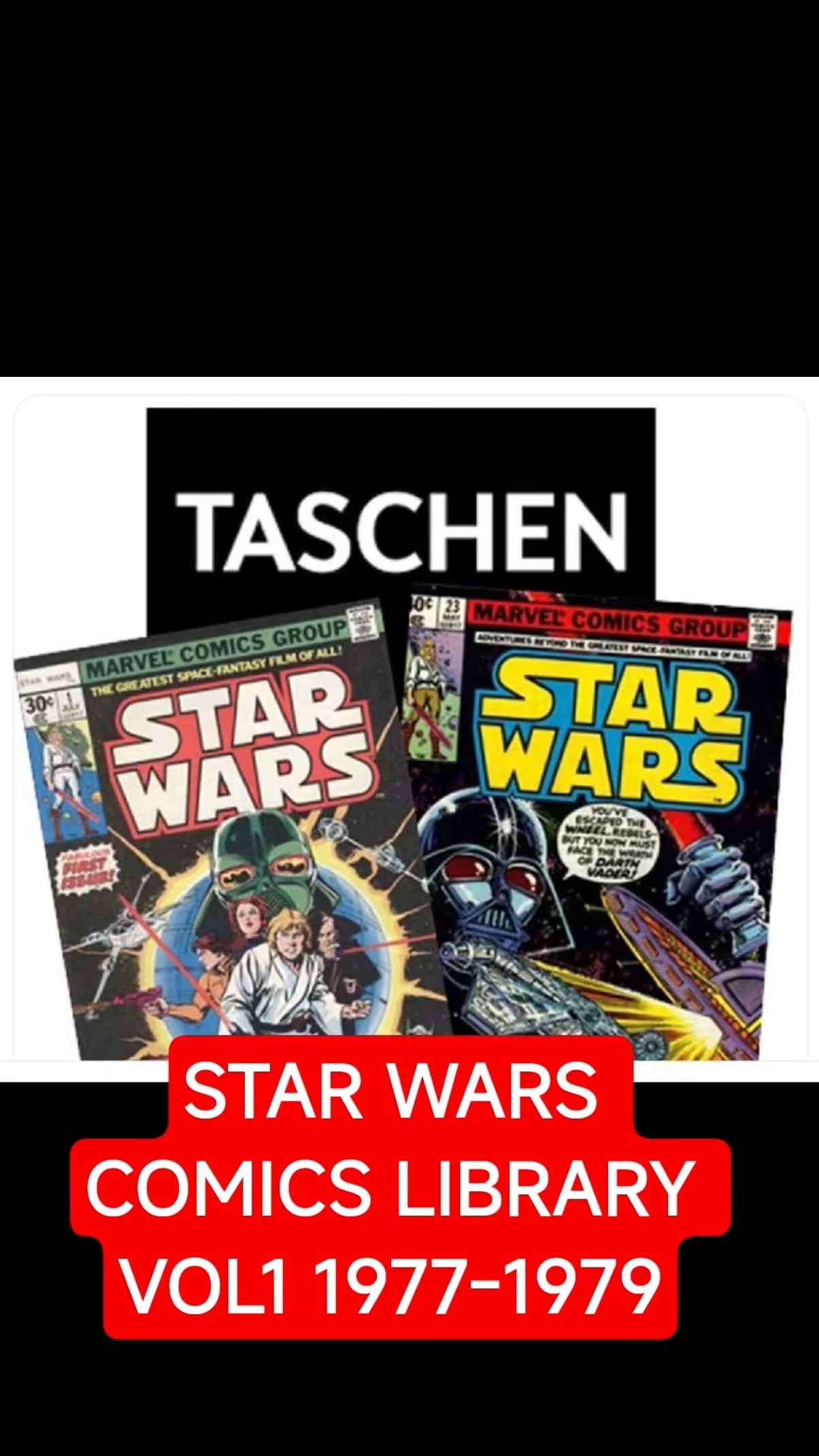 STAR WARS COMICS LIBRARY VOL1 1977-1979 - YouTube