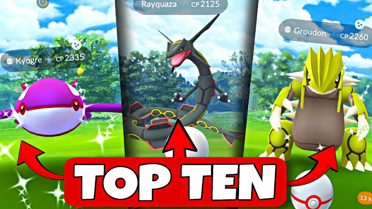 Top 10 Most Powerful Pokémon in Pokémon GO! 2025 [ HINDI ]