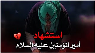 لطميات استشهاد الامام علي عليه السلام باسم الكربلائي حالات واتس اب ستوريات حزينه جرح الامام علي