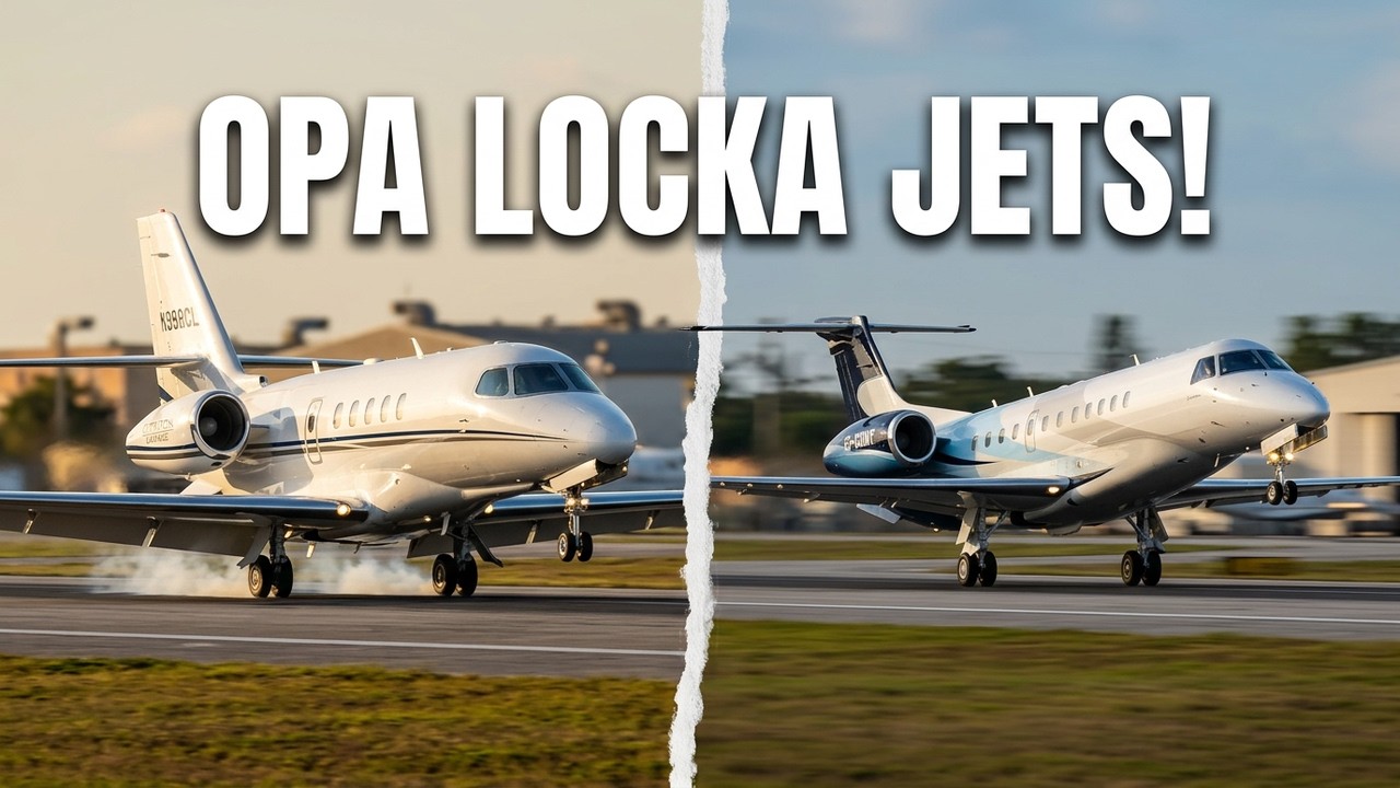 INSANE Jet Action at Opa Locka Miami!