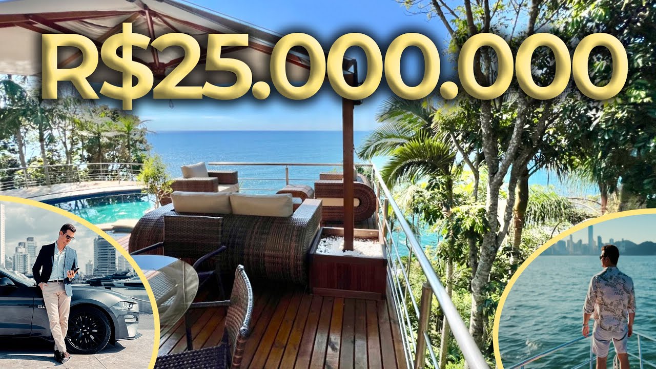 Uma super produção para a Casa com a vista mais incrível de Balneário Camboriú no Cond. Costa Azul