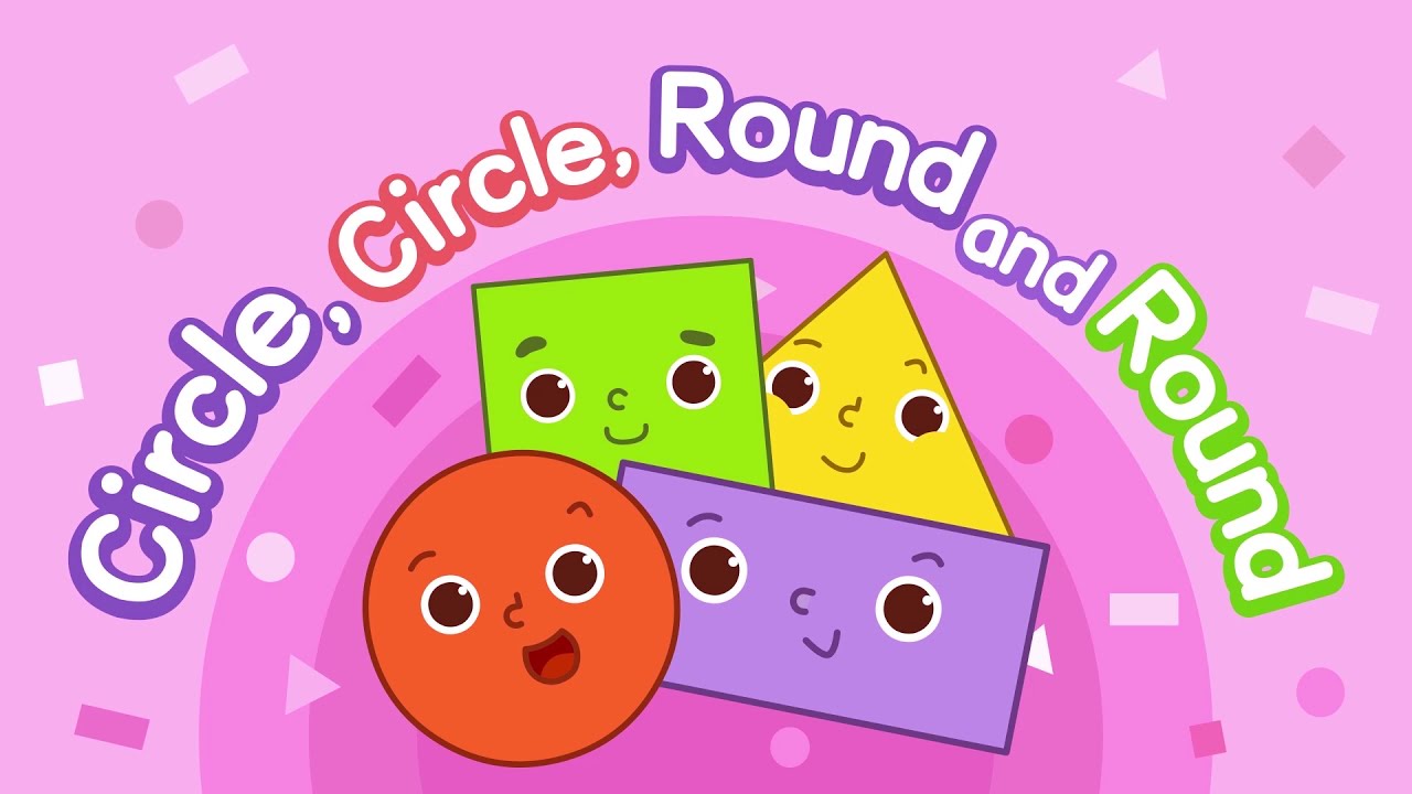 形狀英文 Circle圓形x形狀 Abc教學 兒童學英文learn English For Kids Yoyo點點名s18 Yoyoman小學堂 Youtube