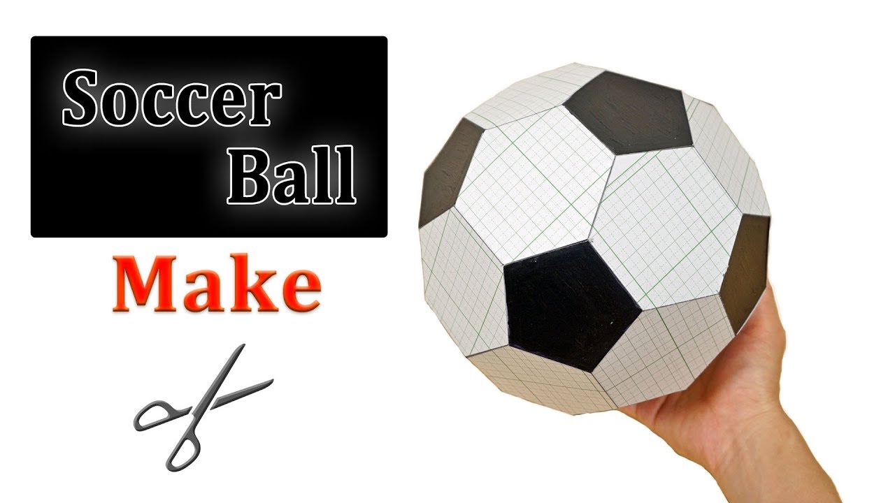 サッカーボールの作り方 How To Make A Soccer Ball Youtube