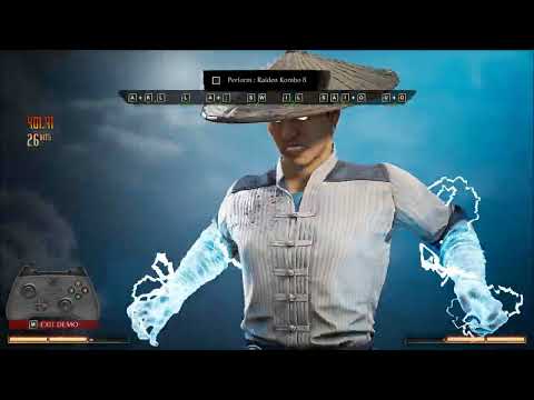 Mortal Komat 1 ~ Raiden Combo Trials