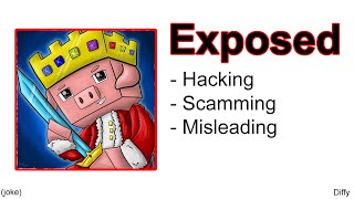 Technoblade exposed (hacking, scamming, misleading)