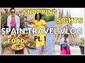 Spain Travel Vlog 2023 🇪🇸 | Barcelona &amp; Ibiza ! Shopping , Food , sightseeing!