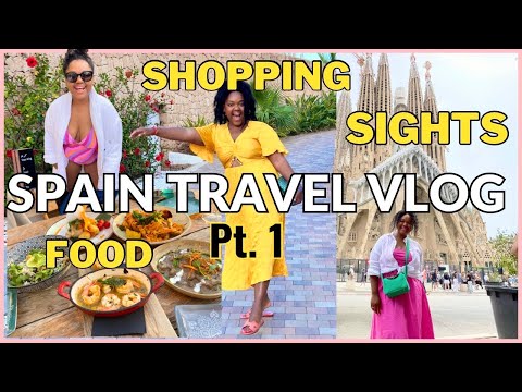 Spain Travel Vlog 2023 🇪🇸 | Barcelona & Ibiza ! Shopping , Food , sightseeing!