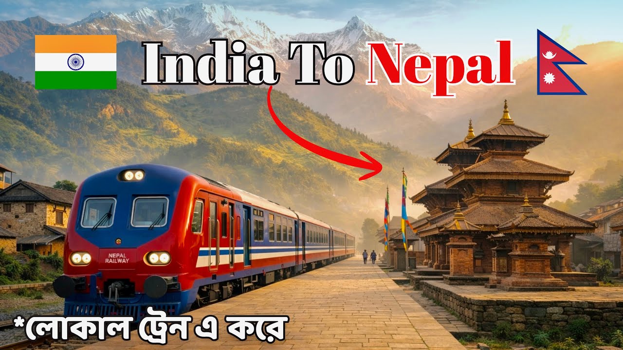 Train এ চেপে সরাসরি নেপাল! | Nepal Railway Train Journey | Indo-Nepal Train Journey | Nepal Railway