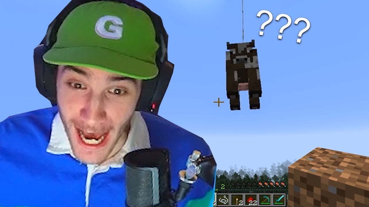 my first time playing mine craft