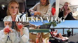 Weekly(ish) Vlog! Air show, Backyard Darty, Homemade Pizza, Gym, Friends Over All Rainy Weekend