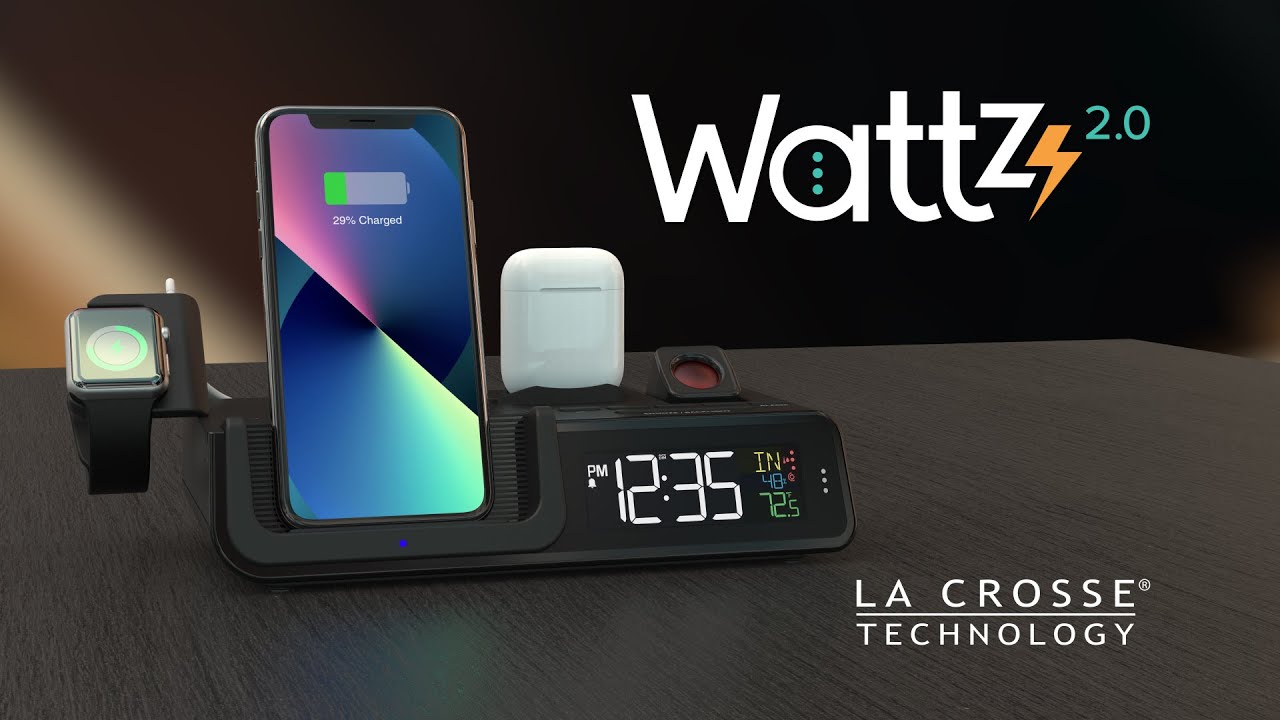 Weather Forecaster with Wireless Charger