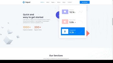 Input - Data Science and Analytics SaaS WordPress Theme data analysis software