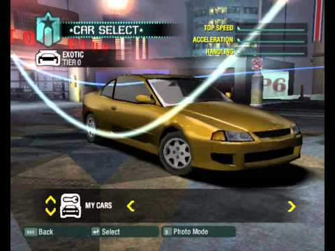 nfs carbon 100 save game with bonus cars