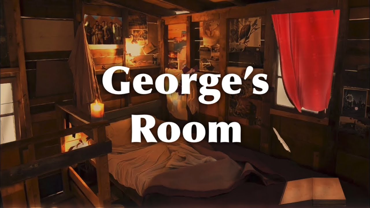 Summer Morning at The Burrow (George’s Room) Ambience with Dialogue 🍄 ASMR to Focus, Relax, Study