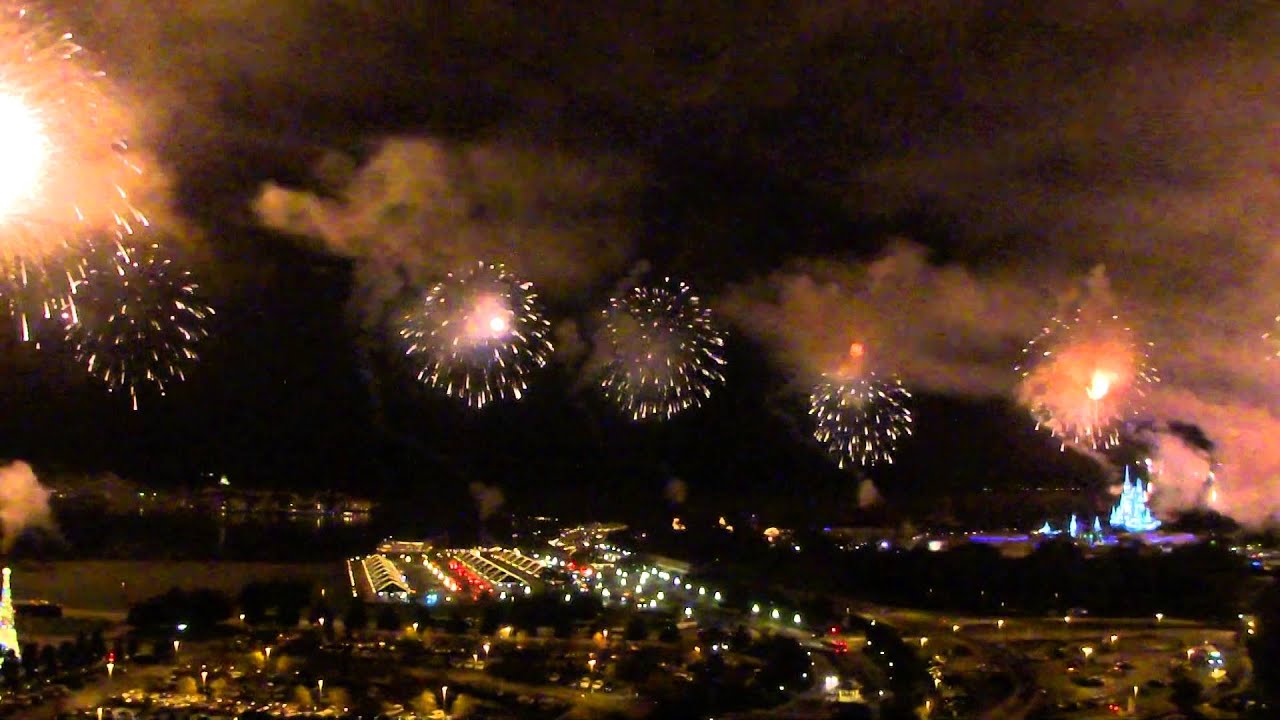 New Years Eve 12/31/2015 at Walt Disney World (from Top of the World Lounge)