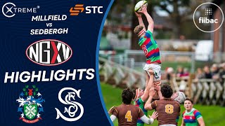 HIGHLIGHTS: MILLFIELD vs SEDBERGH | SCHOOL RUGBY