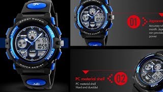 ランキング1位の常連になったので店長が自らPR動画を作ってみた。　子供用腕時計　小学生に大人気。カッコよすぎるアナデジタイプ！送料無料2280円！⇒お店へのリンクは説明の中にあります。