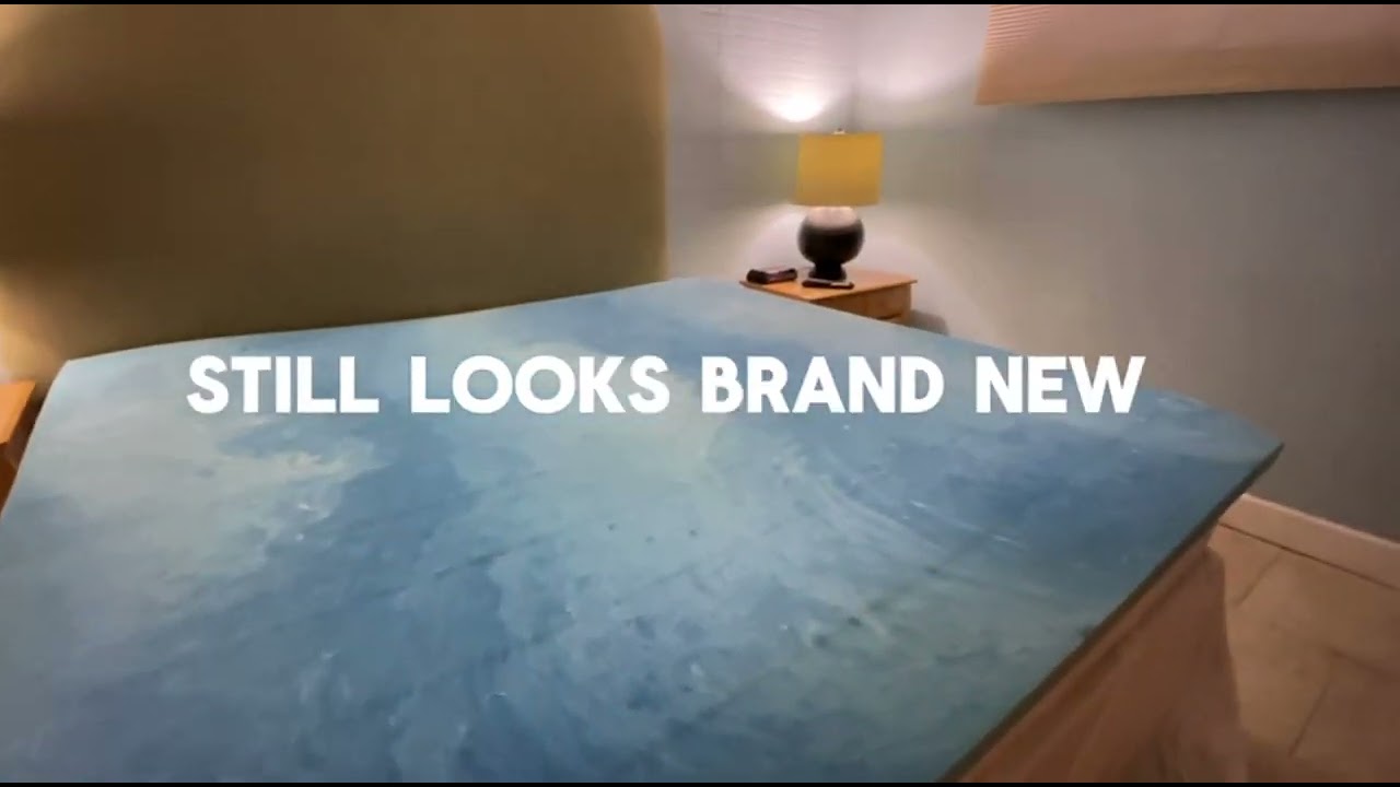 Timimi Memory Foam Mattress Topper, 4 Inch Gel Cooling Mattress Pad, what happened after 4 years