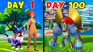 100 DAYS OF ADVENTUROUS SURVIVAL IN PALWORLD!